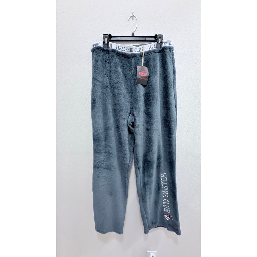 NWT Netflix Stranger Things x Primark Hellfire Club Lounge Pants - Large